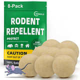 DALIYREPAL Rodent Repellent Outdoor/Indoor,Mice Repellent for House,Moth Balls for Rodents,Rat Repellent, Mouse Repellent Peppermint,Peppermint to Repel Mice and Rats 8-Pack