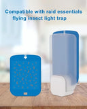 8 Pack Refill Cartridges for Raid Plug-in Essentials Flying Insect Light Trap Starter Kit Compatible with Raid Blue Light Trap for Fruit Fly Bug Mosquito Gnat Indoor