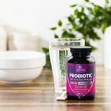 Probiotics, 60 Billion CFU per Serving, Probiotic with Prebiotics for Digestive & Immune Health Support for Women & Men - Nature's Supplement is Shelf Stable, Soy, Dairy & Gluten Free - 120 Capsules