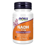 NOW Supplements, NADH (Reduced Nicotinamide Adenine Dinucleotide) 10 mg with 200 mg D-Ribose, 60 Veg Capsules