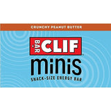 CLIF BAR Minis - Crunchy Peanut Butter - Made with Organic Oats - Non-GMO - Plant Based - Snack-Size Energy Bars - 0.99 oz. (20 Pack)