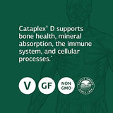 Standard Process Cataplex D - Whole Food Immune Support, Digestive Health, Bone Strength and Bone Health with Cholecalciferol, Calcium Lactate, and Ascorbic Acid - Vegetarian - 180 Tablets