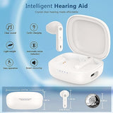 XCLY Hearing Aids, Mini Hearing Amplifiers for Adults with Noise Cancelling, Rechargeable Hearing Aid for Seniors Into Ear No Squealing Hearing Assist Device