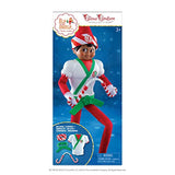 Elf On The Shelf Scout Boy (Brown Eyed Boy) with Karate Kicks Set Bundle