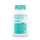 SmartyPants Prenatal Vitamins for Women with DHA and Folate - Daily Gummy Multivitamin: Vitamin C, B12, D3, Zinc for Immunity & Omega 3 Fish Oil, 80 Count (20 Day Supply)