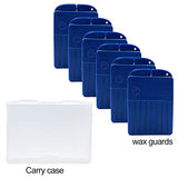 Hearing aid Wax Guards 1.5mm 48 Filters Hear Clear Wax Guards for Hearing aids Starkey with Carry case-6packs