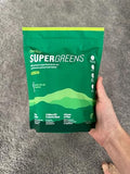 Nello Supergreens Premium Superfood Greens Drink Mix w/Chlorella, Moringa, Spinach & Broccoli + Digestive Enzymes & Probiotic Blend -Nutrient-Packed Powder Wellness (Apple Pear, 20 SRV, Travel Pack)