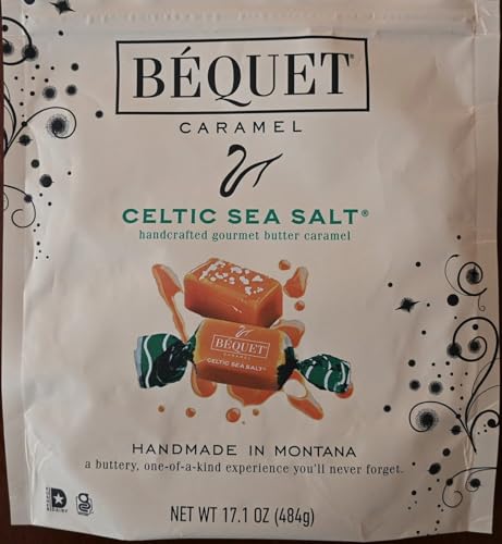 Bequet Caramel Celtic Sea Salt, 17.1 Ounce