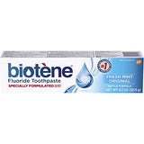 Biotene Fresh Mint Original Gentle Formula Fluoride Toothpaste, 4.3 Ounces Each (Value Pack Of 2)