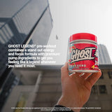 GHOST Legend V2 Pre-Workout Energy Powder, Sonic Cherry Limeade - 25 Servings - Caffeine, L-Citrulline, & Beta Alanine Blend for Energy Focus & Pumps - Free of Soy, Sugar & Gluten, Vegan