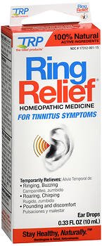 Ring Relief Ear Drops Size .33z Ring Relief Ear Drops .33z