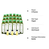 Raw Fountain 7 Day Green Juice Cleanse, All Natural Raw, Vegan Detox, Weight Management Program, Cold Pressed Juices, 42 Bottles 12oz, 7 Ginger Shots