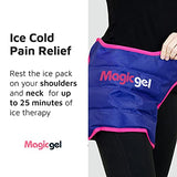 Reusable Cold Pack for Hip Bursitis, Replacement Surgery and Hip Flexor Pain. Ice Pack Wrap for Inflammation, Swelling Relief (by Magic Gel)