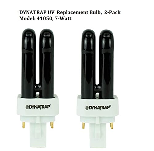 DynaTrap 41050 Replacement UV Bulbs for DT250IN, DT1100, DT1210 Insect Traps (Pack of 2, Total of 2 Bulbs)