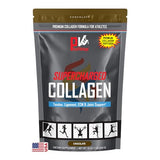PhysiVantage Supercharged Collagen Powder with Vitamin C + BCAAs Advanced Formula for Tendon, Ligament, Joint Health + Skin Quality - Best Hydrolyzed Collagen Peptides, 16oz Bag (Chocolate)