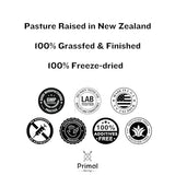 Primal Being Grassfed Beef Testes, Supports Vitality, Libido, Hormonal Health, Male Reproduction - 120 Capsules, 2000mg per Serving