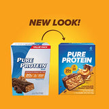 Pure Protein Bars, High Protein, Nutritious Snacks to Support Energy, Low Sugar, Gluten Free, Variety Pack, 1.76 oz Pack of 18 (Packaging May Vary)