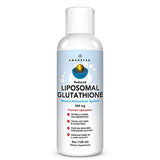 AMANDEAN Liposomal Glutathione Supplement | Liquid Reduced Setria 500mg | Immune Support, Brain Health, Healthy Aging, Detox, Skin Health | Non-GMO Sunflower Lecithin | Soy-Free & Vegan