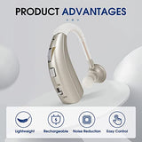 Digital Hearing Amplifier by Britzgo BHA-1301. Doctor and Audiologist Designed