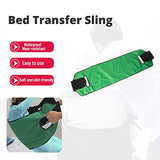 Elderly Bed Care Equipment Patient Turn Over Auxiliary Belt Lift Bedsore Turn Over Shift Belt Movement Position Pad (Green)