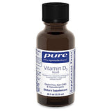 Pure Encapsulations Vitamin D3 Liquid | Supplement to Support Bone, Breast, Cardiovascular, Colon, and Immune Health* | 0.75 fl. oz.
