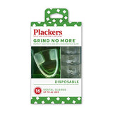 Plackers Grind No More Night Guard, Nighttime Protection for Teeth, BPA Free, Sleep Well, Ready to Wear, Disposable, One Size Fits All, 16 Count & Micro Mint Dental Floss Picks, 90 Count (Pack of 3)