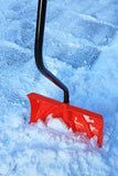 Bigfoot Premium Poly Snow Shovel with Metal Lifesaver Handle and Metal Edge