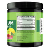 NATURELO Whole Food Magnesium Powder - Supports Stress Relief, Relaxation, Raspberry Lemon Flavor - 40 Servings | 7 oz