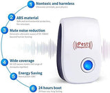 Ultrasonic Pest Repeller 6 Pack,Pest Repeller Plug in,Mouse Repellent Ultrasonic Plug in,Rodent Repellent Indoor,Pest Control for Ant, Spider,Roach,Mice Repellent for House,Warehouse,Garage