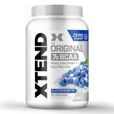 XTEND Original BCAA Powder Blue Raspberry Ice | Sugar Free Post Workout Muscle Recovery Drink with Amino Acids | 7g BCAAs for Men & Women | 90 Servings