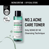 SOME BY MI AHA BHA PHA 30 Days Miracle Toner - 5.07Oz, 150ml - Made from Tea Tree Leaf Water for Sensitive Skin - Mild Exfoliating Daily Face Toner - Acne, Sebum and Oiliness Care - Korean Skin Care