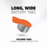 Energizer Hearing Aid Batteries Size 13, Orange Tab, 24 Pack