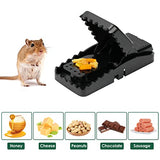 12 Pack Mouse Trap with 1 Indoor Home Humane Mouse Traps with 12 Trap Sticky and Powerful Mousetrap for Living Room Kitchen Garden Balcony