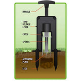 Victor M9015 Easy-to-Set Deadset Mole Trap and Killer