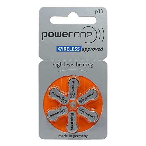 Power One Hearing Aid Battery Size 10 - Pack Of 60 Batteries