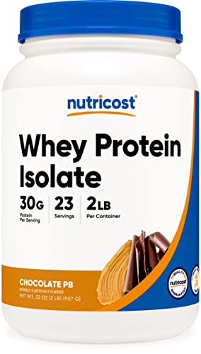 Nutricost Whey Protein Isolate Chocolate Peanut Butter 2 Pound Prot Kate Minimalist