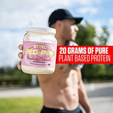 Steel Supplements Veg-PRO | Vegan Protein Powder, Strawberry Cheesecake | 25 Servings (1.65lbs) | Organic Protein Powder with BCAA Amino Acid | Gluten Free | Non Dairy | Low Carb Formula