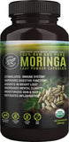 Supreme Herbals, 100% Raw and Pure Moringa Leaf Powder Capsules. Organic Certified Moringa Leaf. Natural Superfood with Essential Amino Acids, Antioxidants and Omega 3, 500mg, 120 Capsules.