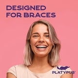 Platypus Orthodontic Flossers for Braces- Unique Structure Fits Under Arch Wire, Floss Entire Mouth in Two Minutes, Increases Flossing Compliance, Will Not Damage Braces - 30 Count Bag (Pack of 5)