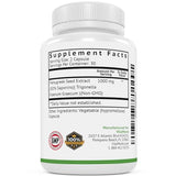 VitaMonk FenuTrax™ Fenugreek Extract Powerful 50% Fenugreek Seed Extract Standardized for Fenuside - High Furostanol Glycoside and Saponin Content When Compared to Testofen - 60 Capsules