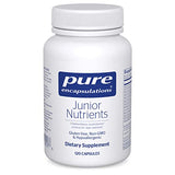 Pure Encapsulations Junior Nutrients | Multivitamin and Mineral Supplement Without Iron for Children Ages 4 and Up* | 120 Capsules