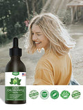 Chlorophyll Liquid Drops - 100% Natural Energy Booster and Immune Support - Internal Deodorant and Detox - Altitude Sickness Relief - Fast Absorption, Vegan & Non-GMO - 120 Servings(100mg)