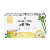 Miracle Tree - 3 Count of Organic Moringa Superfood Tea, 25 Individually Sealed Tea Bags, Lemon & Chamomile (Keto, Detox, Energy/Immunity Booster, Vegan, Gluten-Free, Organic, Non-GMO, Caffeine-Free)