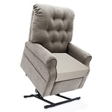 BUYUE Thickened Chair Cushion for Elderly 20" x 20" x 5", Original Linen High-Density Foam Recliner Chair Pad Couch Armchair Seat Cushion, Beige