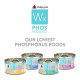 Weruva Wx Phos Focused, Pate & Gravy Formulas Variety Pack, 3oz Can (Pack of 12)