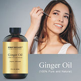 100% Pure Ginger Essential Oil - Premium Ginger Oil for Aromatherapy, Massage, Topical & Household Uses - 1 fl oz (Ginger)
