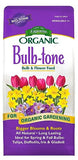 Espoma Organic Bulb-Tone 3-5-3 Natural & Organic Fertilizer and Plant Food for All Spring and Fall Bulbs. 4 lb. Bag. Use for Planting & Feeding to Promote Vibrant Blooms - Pack of 2