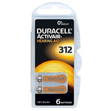 Duracell Hearing Aid Batteries Size 312 Pack 96 Batteries