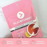 Flat Tummy Weekend Cleanse Tea - 30 Day Program - All Natural Colon Cleanse w/Senna and Dandelion Root, Provides Bloating Relief for Women - Detox Cleanse for Digestion Support and Gas Relief