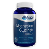 Trace Minerals Magnesium Glycinate Capsules | 120 mg Supports Normal Sleep, Calm Mood, and Maintains Normal Muscle, Liver, Bone & Nerve Function | 180 Count